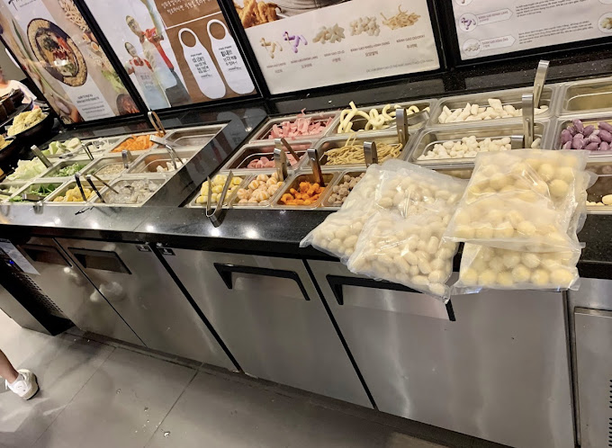 Menu Dookki Aeon Mall Hà Đông